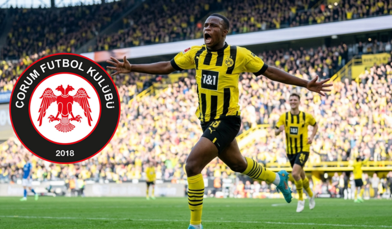 Çorum FK, Youssoufa Moukoko transferini bitirdi!