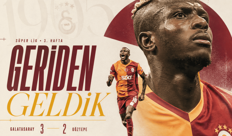RAMS Park’ta 5 gollü çılgınlık: Zafer Galatasaray’ın