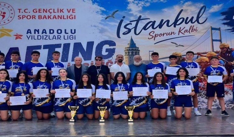 Rafting’de Muğla rüzgarı: 2 şampiyonluk, 1 ikincilik!