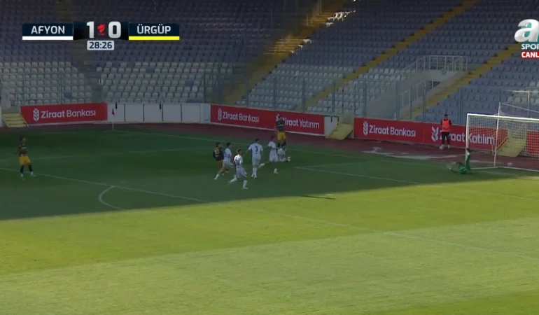1923 Afyonkarahisarspor, Ürgüpspor’u mağlup ederek adını bir üst tura yazdırdı