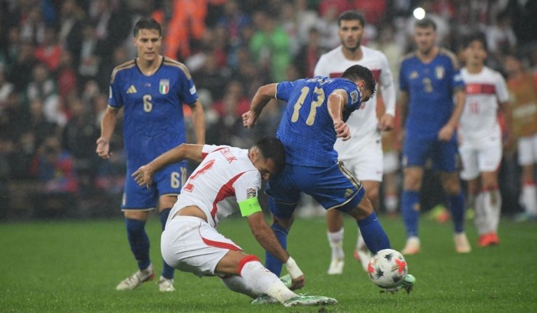 A Milli Futbol Takımı, İtalya’ya 12. kez kaybetti