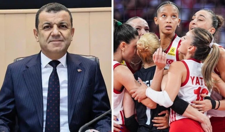 Başkan Çavuşoğlu'ndan Filenin Sultanları'na tebrik