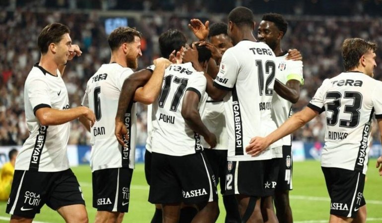 Beşiktaş'ın UEFA Avrupa Ligi kadrosu belli oldu