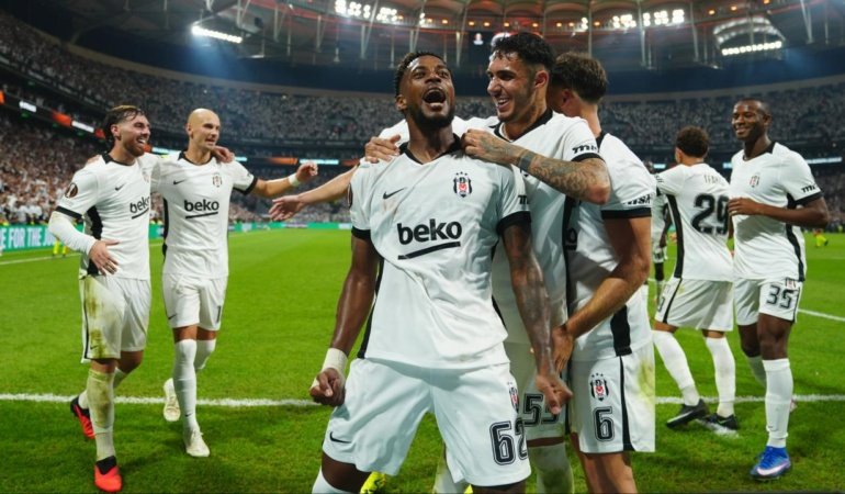 Beşiktaş'tan Avrupa'da gövde gösterisi