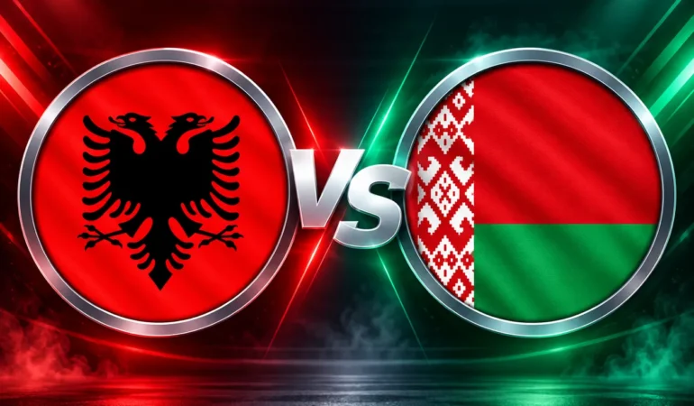C Grubu'ndaki karşılaşmada Arnavutluk evinde Beyaz Rusya'yı 2-0'lık skorla yendi