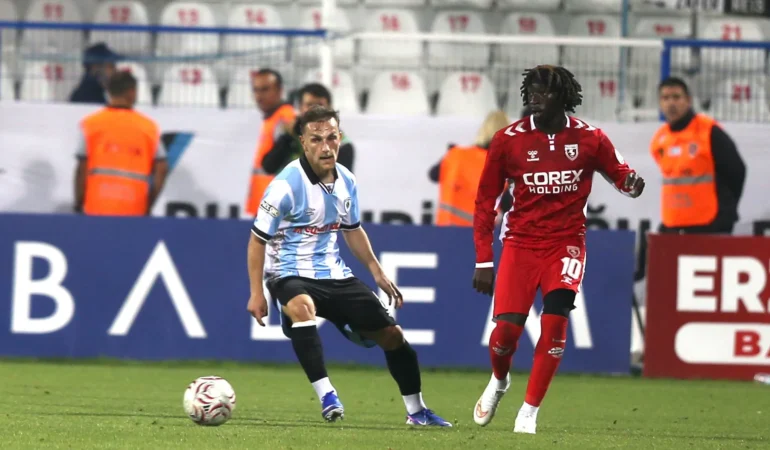 Erzurumspor FK evinde hata yapmadı! İlk yarıda bulduğu golle Samsunspor’u 1-0 yenerek kritik 3 puanın sahibi oldu