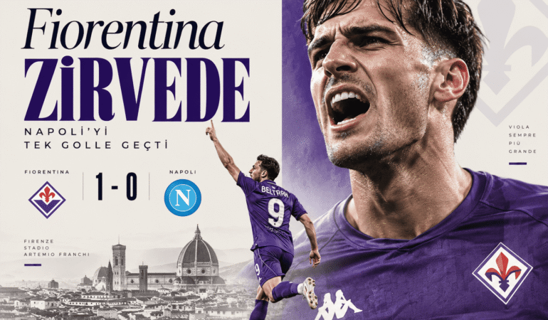 Fiorentina Napoli’yi mağlup etti: 1-0