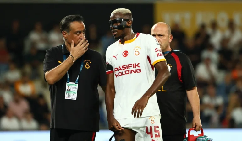Galatasaray'dan Victor Osimhen ve  Mario Lemina için sakatlık açıklaması!