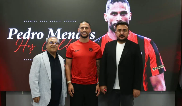 Gençlerbirliği yeni forvetini duyurdu: Pedro Mendes imzayı attı