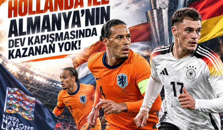 Hollanda ile Almanya'nın dev kapışmasında kazanan yok!