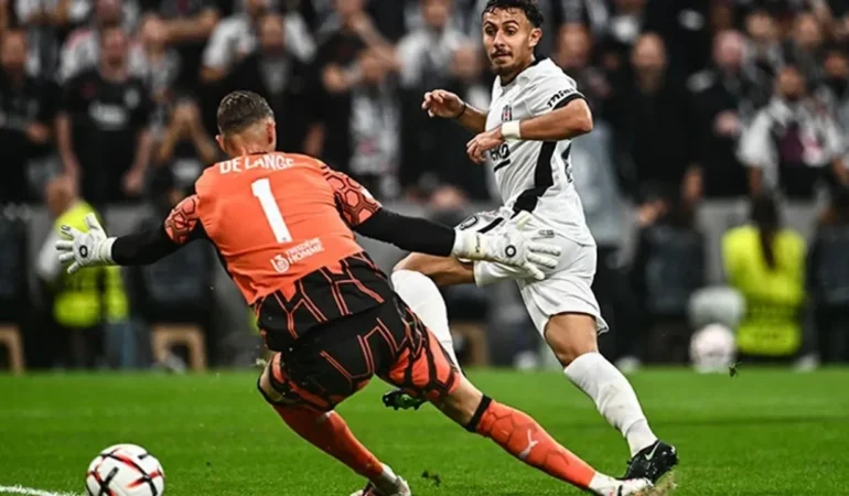 İlhan Fakılı Marsilya karşısında sahnede: Beşiktaş tarihine geçti