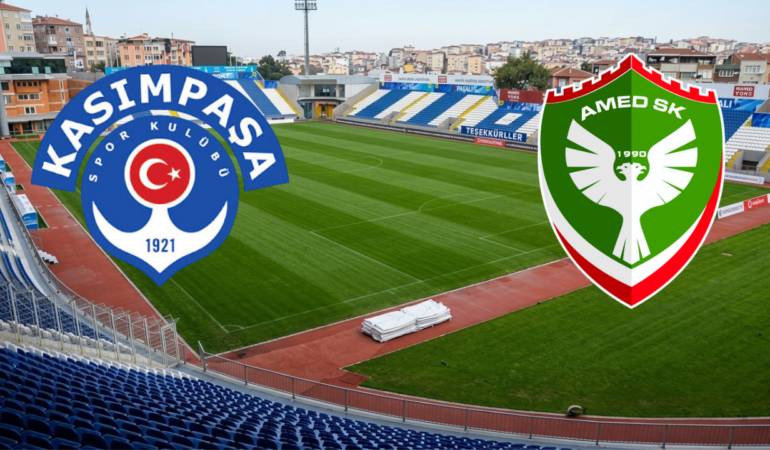 Kasımpaşa Amedspor maçı saat kaçta, hangi kanalda? Muhtemel 11’ler ne?