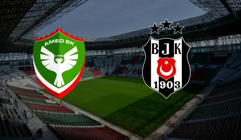 Süper Lig'de tarihi randevu: Amedspor Beşiktaş maçında zirveyi kim kapacak? (Maç ne zaman, hangi kanalda?)