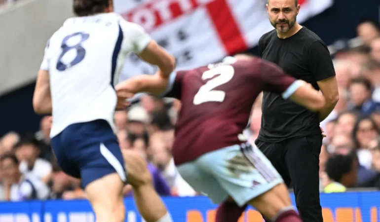 Tottenham Premier League'de ilk gollerini attı ancak Aston Villa karşısındaki geri dönüşü galibiyet için yeterli olmadı