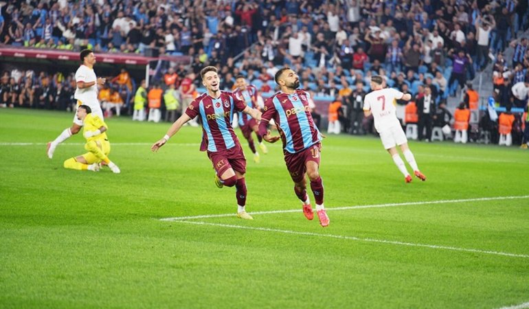 Trabzonspor'dan Galatasaray'a gol yağmuru