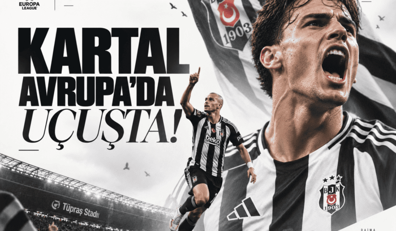 Tüpraş'ta Kartal şovu! Beşiktaş Marsilya karşısında coştu