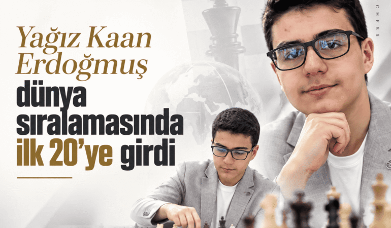 Yağız Kaan Erdoğmuş dünya sıralamasında ilk 20'nin içinde!