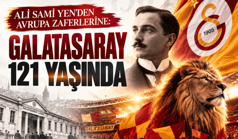 Ali Sami Yen’den Avrupa zaferlerine: Galatasaray 121 yaşında