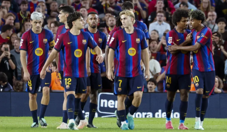 Barcelona 8'de 8 yaptı: Galatasaray'a gözdağı verdi!