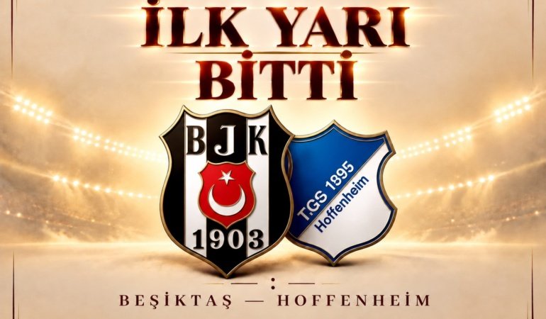 Beşiktaş Almanya’da kilidi açamadı: İlk yarıda gol çıkmadı