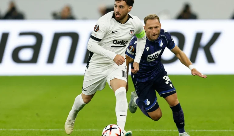 Beşiktaş Avrupa’da Hoffenheim deplasmanında galibiyete koştu!