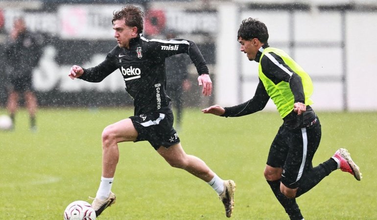 Beşiktaş, Kocaelispor maçı hazırlıklarını sürdürdü