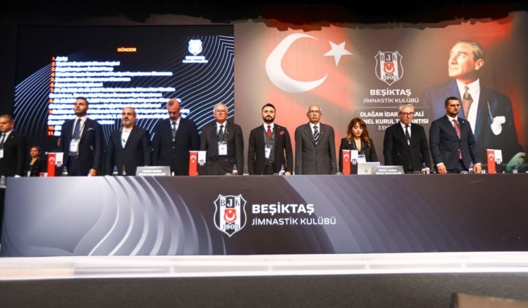 Beşiktaş'ta olağan idari ve mali genel kurul toplantısı başladı