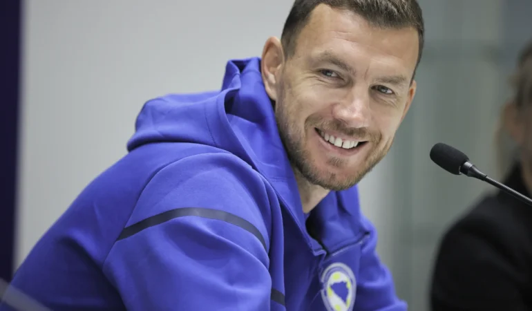 Bosna Hersek’te Edin Dzeko’ya anlamlı veda: 10’lu köfte porsiyonları 11’li oldu