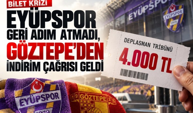 Eyüpspor-Göztepe maçında 4 bin TL'lik bilet krizi
