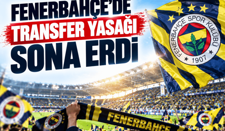 Fenerbahçe’de transfer yasağı sona erdi