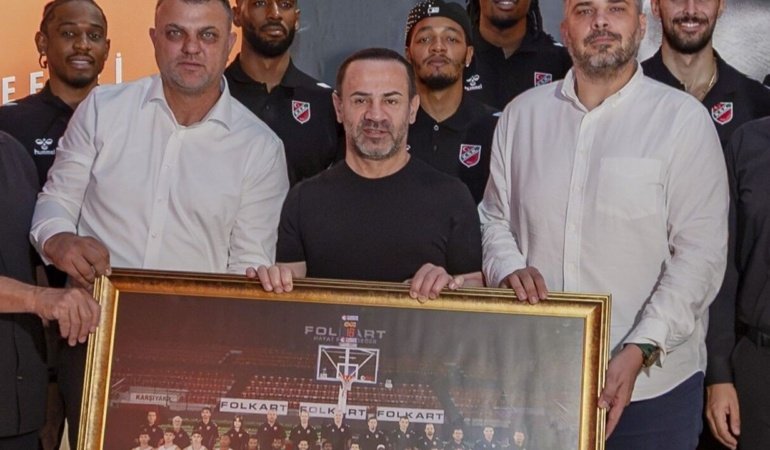 Folkart'tan Karşıyaka Basketbol'a 50 milyon TL'lik dev kaynak
