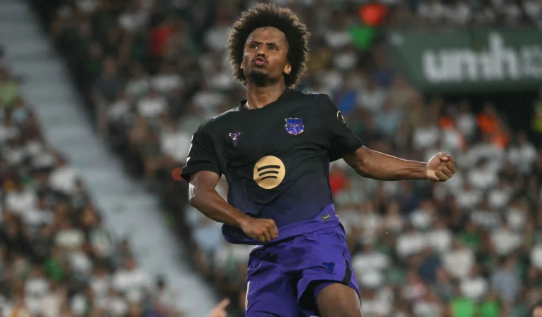 Galatasaray'a gol atan Adeyemi'den Tarkan sürprizi