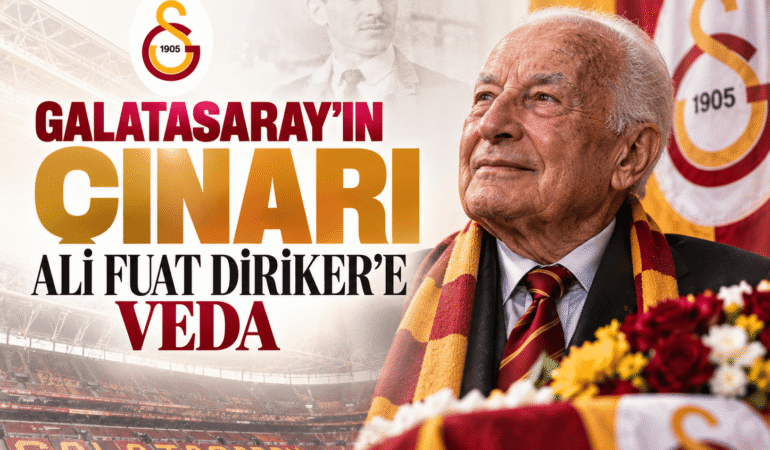 Galatasaray’ın çınarı Ali Fuat Diriker’e veda