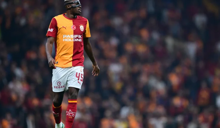 Galatasaraylı Victor Osimhen'den Barcelona maçı öncesi mesaj: "Bu maçı heyecanla bekliyoruz."