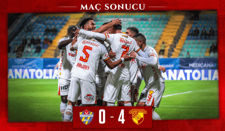 Göztepe sezonun ilk galibiyetini 4-0’la aldı