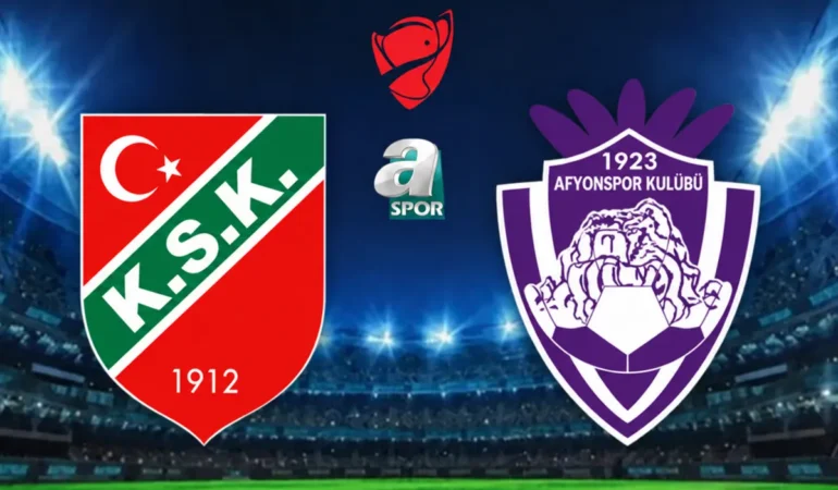 Karşıyaka-1923 Afyonspor Ziraat Türkiye Kupası maçı A Spor'da