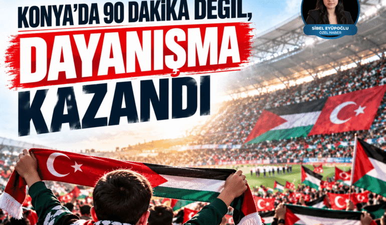 Konya’da 90 dakika değil, dayanışma kazandı