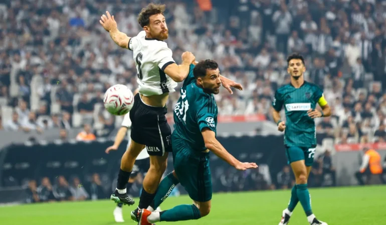 Kritik randevuda kazanan Beşiktaş! Kocaeli engelini 2-1'le geçtiler