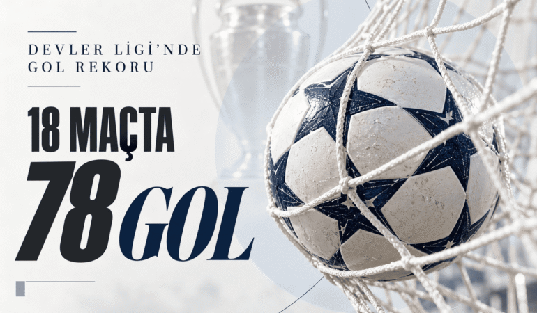 Şampiyonlar Ligi tarihinde böylesi görülmedi: 18 maçta 78 gol