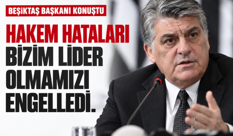 Serdal Adalı’dan hakem kararlarına sert tepki: “Lider olmamızı engelledi”