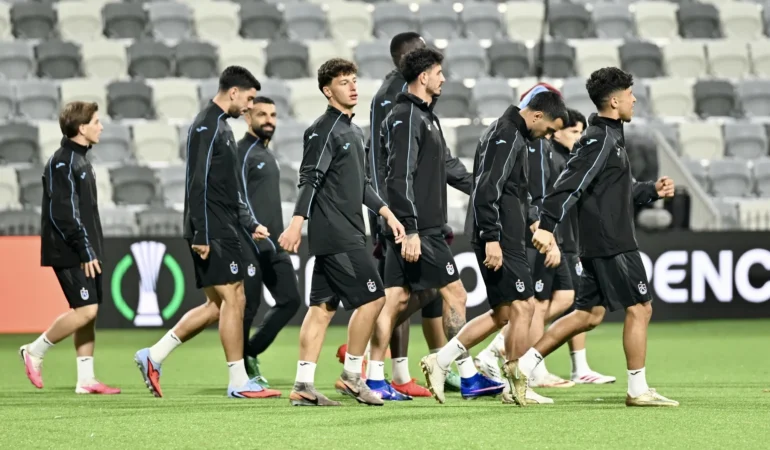 Trabzonspor, UEFA Konferans Ligi'ne Finlandiya deplasmanında başlıyor: Tek hedef 3 puan!