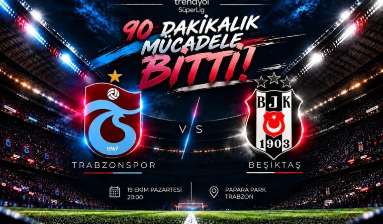 Trabzonspor derbide hata yapmadı