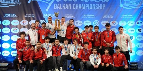 Balkan Güreş Şampiyonası sona erdi